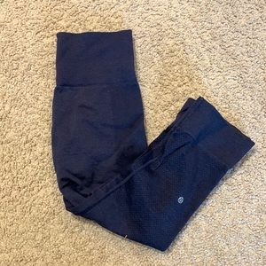 Lululemon Compression Yoga Leggings, Navy
